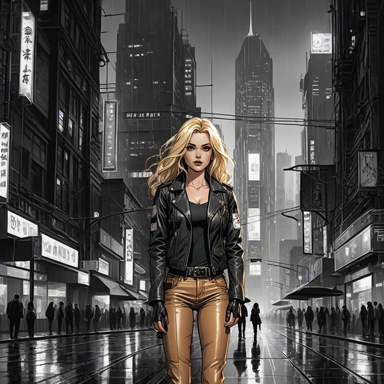 Finalized comic strip panel 2