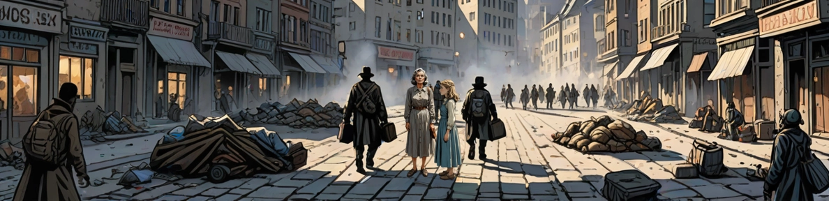 Finalized comic strip panel 1