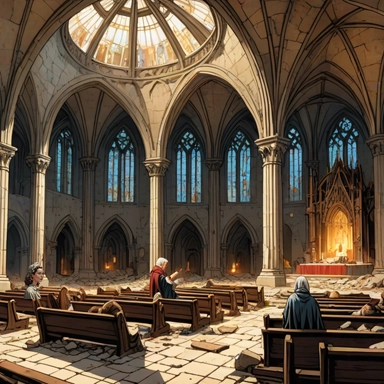 Finalized comic strip panel 4