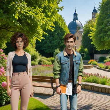 Finalized comic strip panel 4