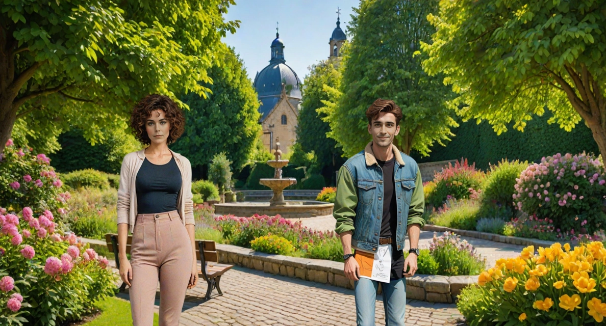 Finalized comic strip panel 5