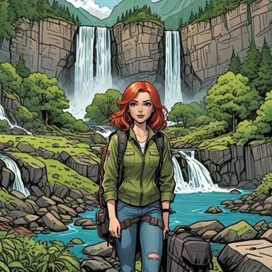 Finalized comic strip panel 2