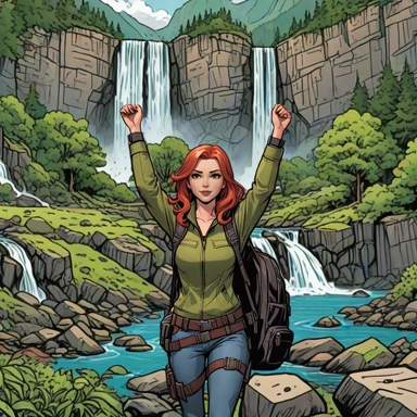 Finalized comic strip panel 3