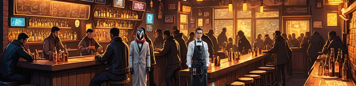 Finalized comic strip panel 1