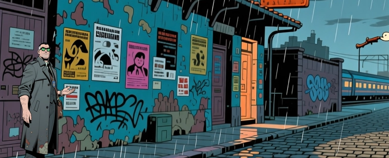 Finalized comic strip panel 2