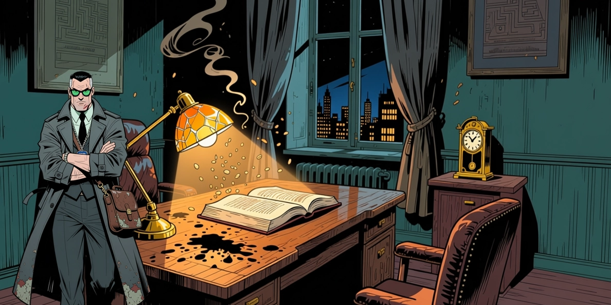 Finalized comic strip panel 4