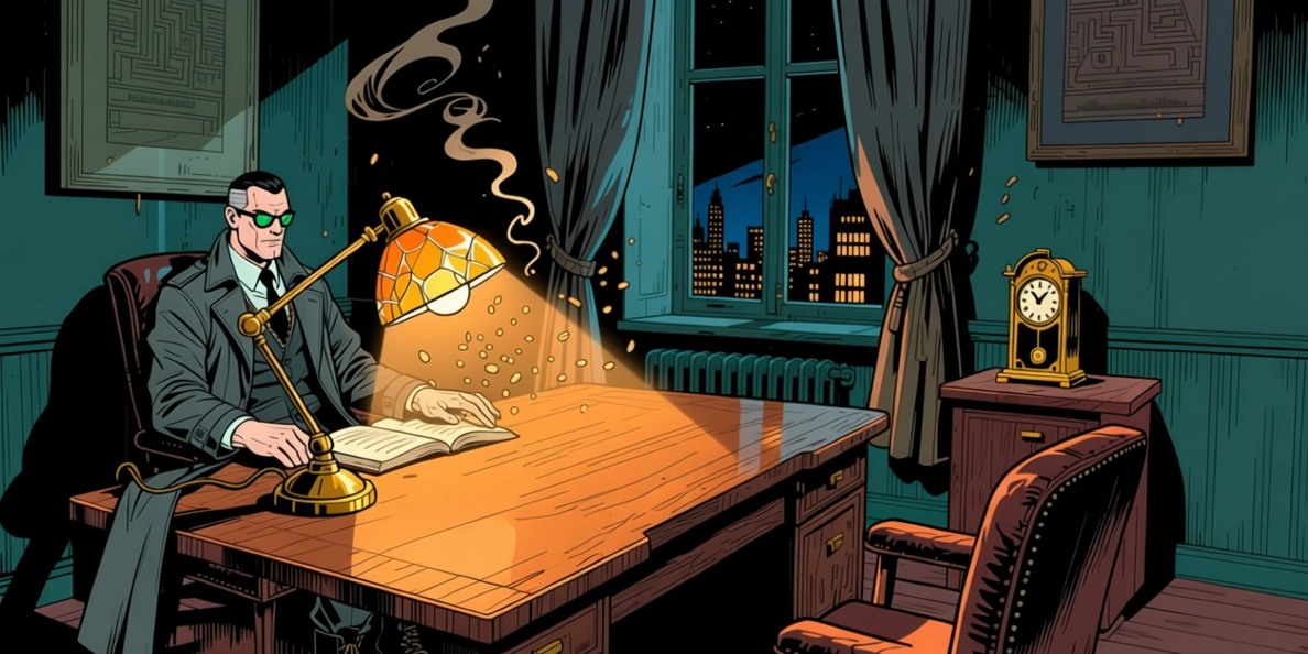 Finalized comic strip panel 4