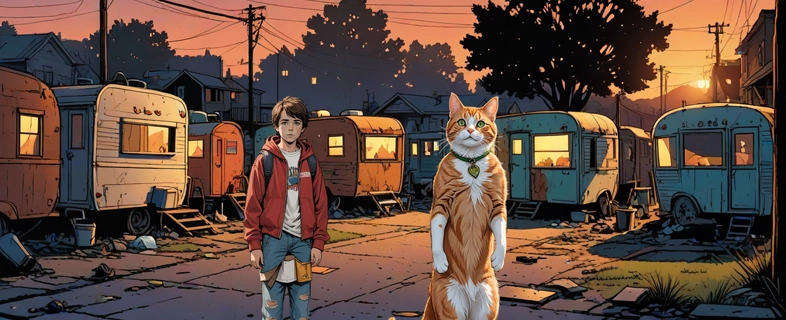 Finalized comic strip panel 2