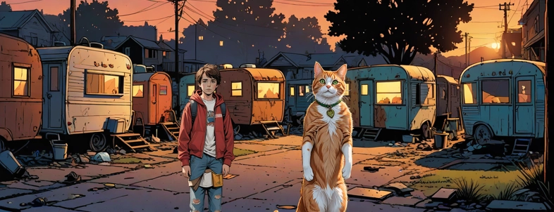 Finalized comic strip panel 3