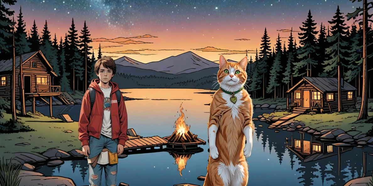 Finalized comic strip panel 4